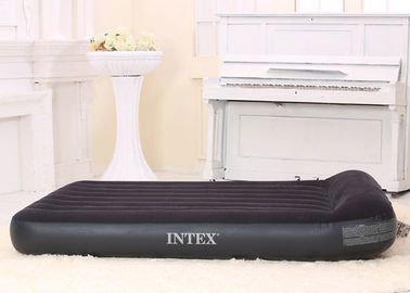 Queen Type Inflatable Sofa Bed Pure Black Color 50 * 40 *28CM Carton Size supplier