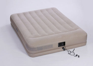 Fancy Raised Inflatable Double Bed Flocking suv air mattress Surface High Speed Deflation supplier