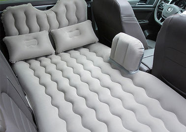 Cotton Rubberized Inflatable Car Bed PVC / Oxford Material 300KG Loading supplier