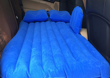High Comfort Inflatable Car Bed Flock / Nylon Fabric CGS Certification supplier