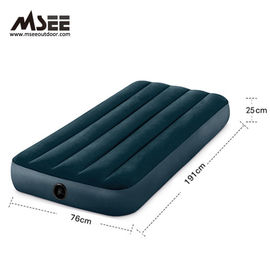 Inflatable Low Air Mattress King Size Customized Color 191 * 76 * 25CM supplier