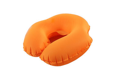 Polyester Inflatable Neck Pillow , Wear Resistance Inflatable Flight Pillow supplier