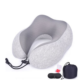 Polyester / Cotton Custom Memory Foam Lumbar Pillow , Memory Foam Neck Roll supplier