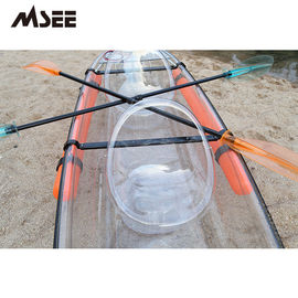 Clear Bottom Surf Ski Transparent Canoe Kayak 3392*942*369 Polyethylene Hull supplier