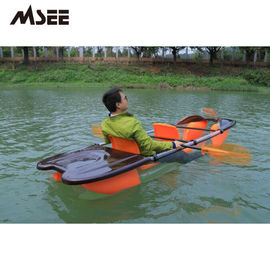 Cruising Polycarbonate Glass Kayak Transparent Kayak With Two Seat Free supplier