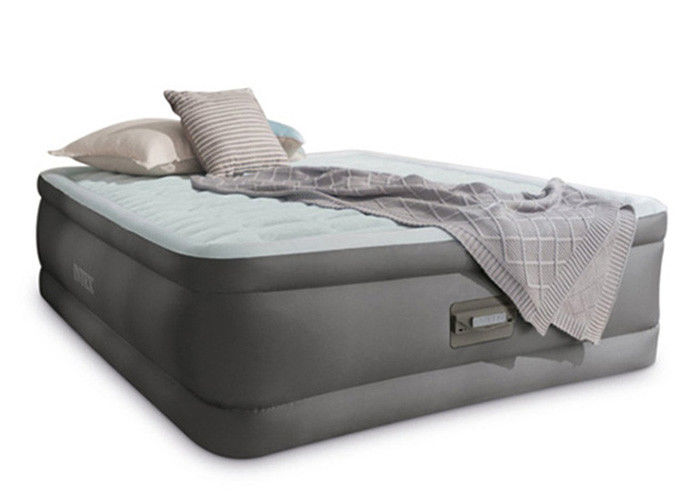 Electric Lifted Air Mattress With Built - In Electric Pump Durable PVC Material supplier