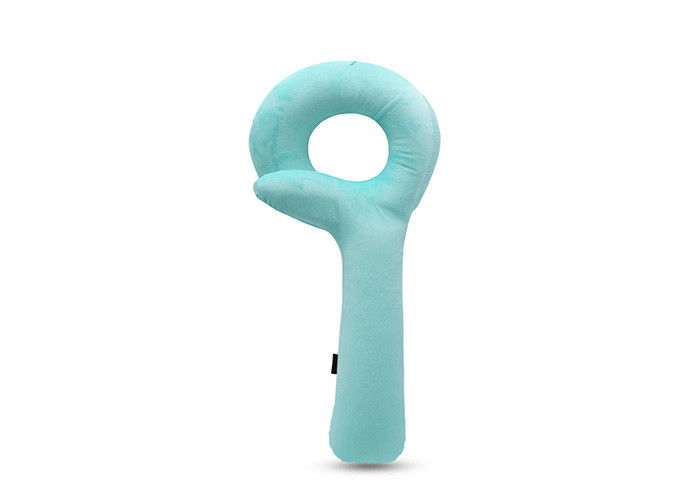 Adults Blow Up Travel Pillow For Sleep / Inflatable Neck Pillow Various Color U Shape supplier