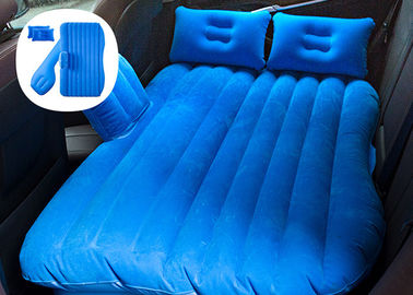 Wear Resistant Car Travel Inflatable Mattress With Blow Up Pump Various Color supplier