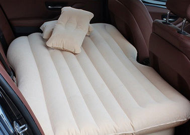 High Comfort Inflatable Car Bed Flock / Nylon Fabric CGS Certification supplier