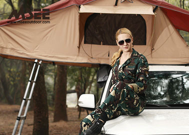 ABS Material Outdoor Camping Tent On Top Of Car , Car Roof Rack Tent Eco Friendly supplier