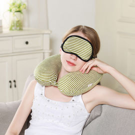 Air Filling Travel Memory Foam Neck Pillow Comfort With Adjustable Buckle supplier