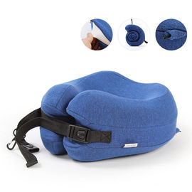 Soft Memory Foam Travel Neck Pillow U Shape For Neck Support , Lightweight supplier