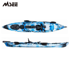 OEM Logo 1 Person River Fishing Kayak With Paddle And Aluminum Seat supplier