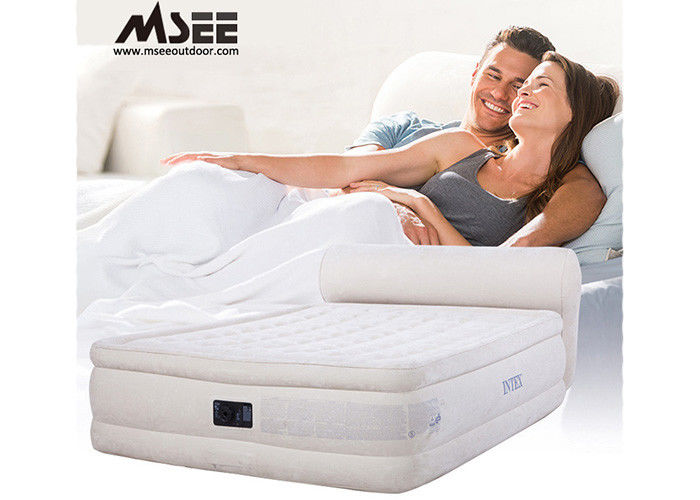Square Shape Elevated Inflatable Bed Health Care Type 50 * 40 * 28CM Carton Size supplier
