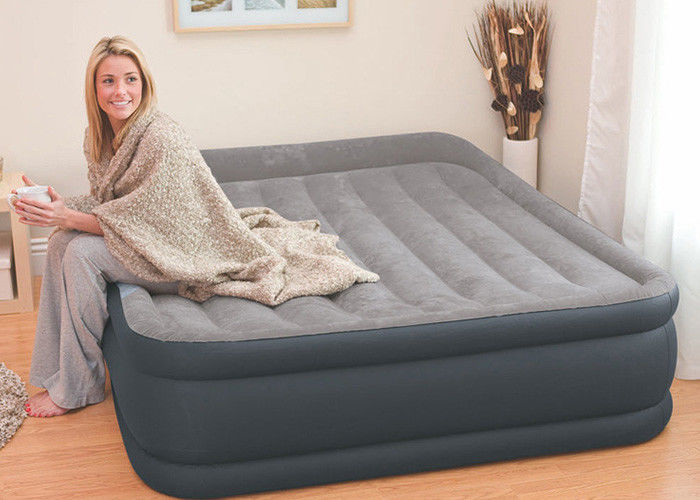 Household Elevated Inflatable Bed King / Queen Size 7 * 55 * 4 Inch supplier