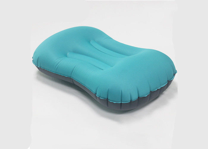 100% Polyester Inflatable Travel Pillow High Comfort 47 * 27 * 10 . 5CM supplier