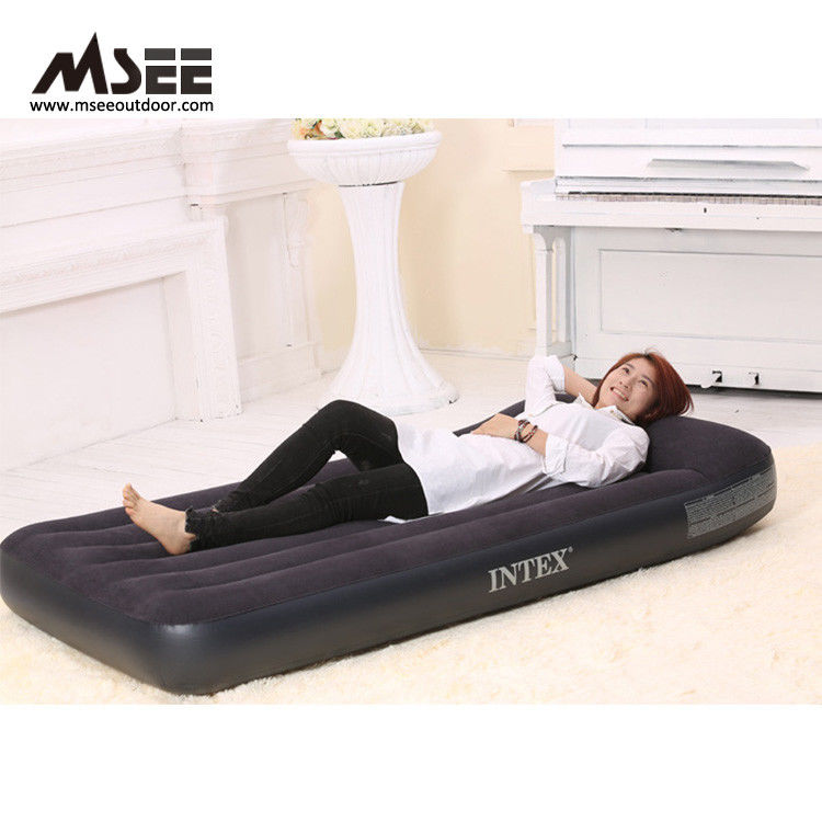 White / Black Color Elevated Inflatable Bed High Comfort 50 * 40 * 28CM Packing supplier